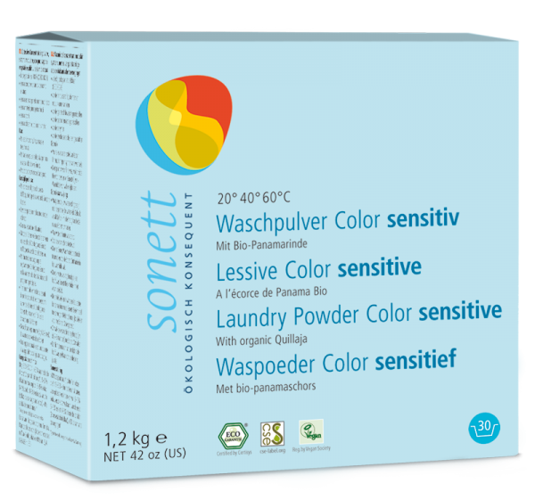 Sonett Waschpulver Color Sensitiv, 1,2 Kg